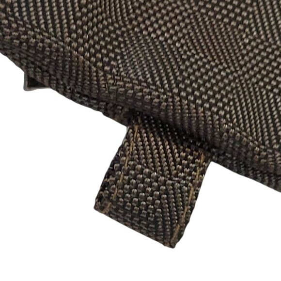 Sacs Of Life Metro Earth Sling Crossbody Bag Brown Checkered Adjustable Strap Zi - Picture 12 of 12